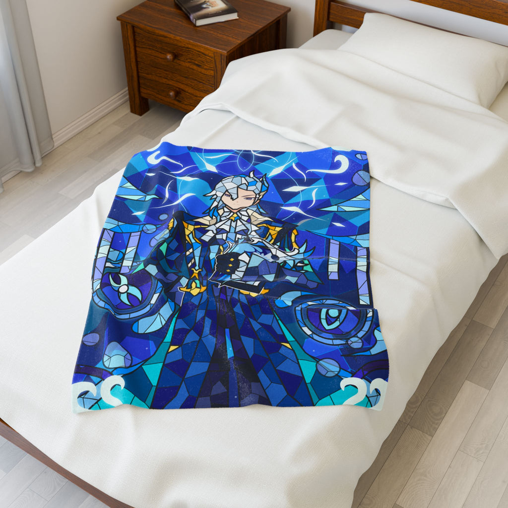 Neuvillette Plush Throw Blanket