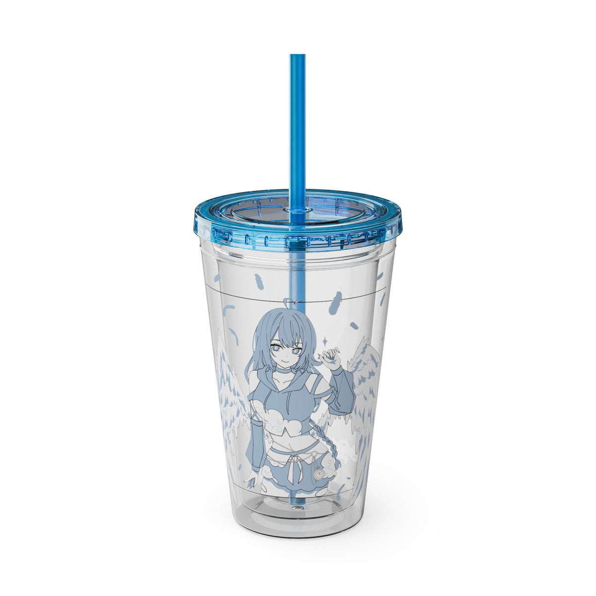 SnowyYuma "Fallen Feathers" Tumbler