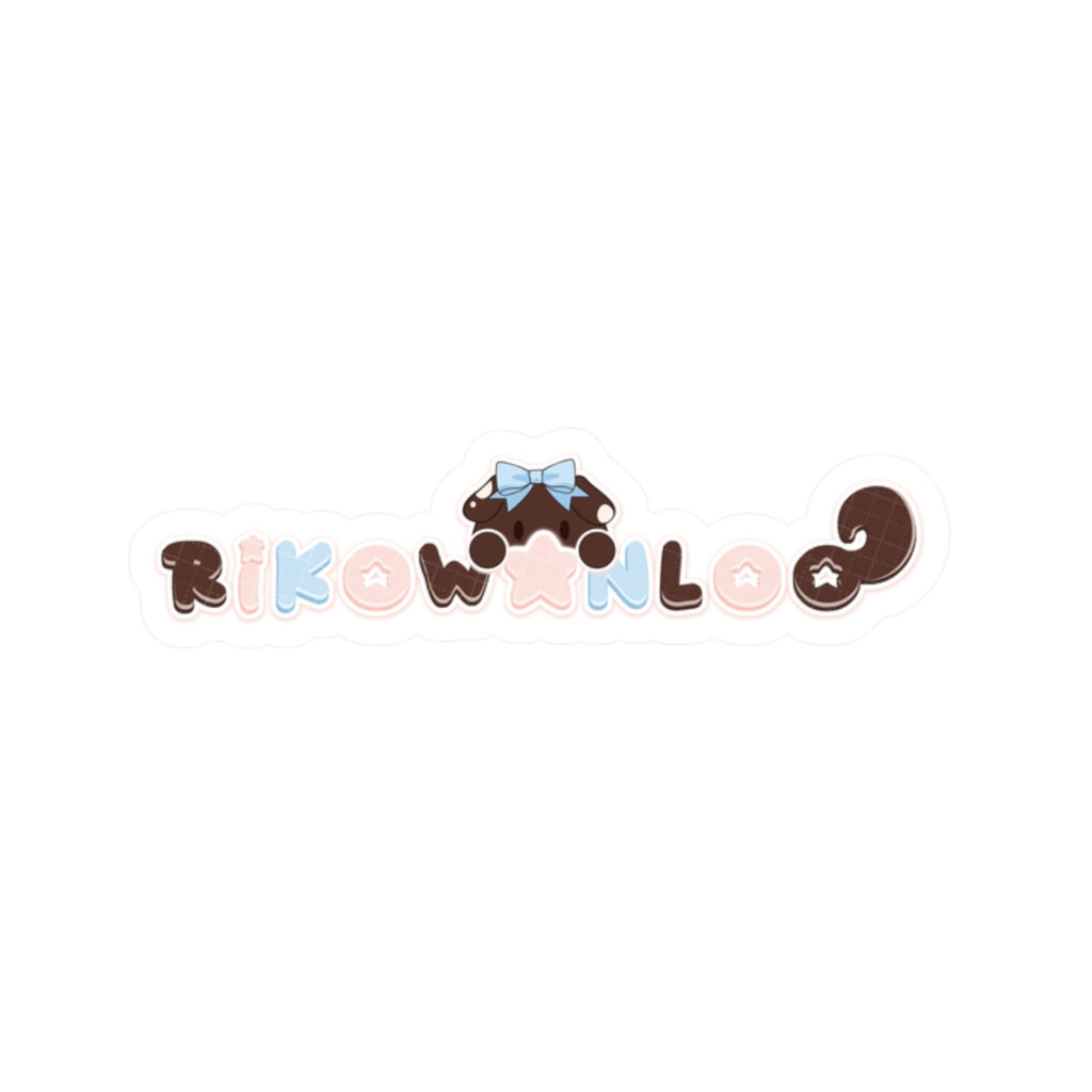 Rikowanloo "Logo" Sticker