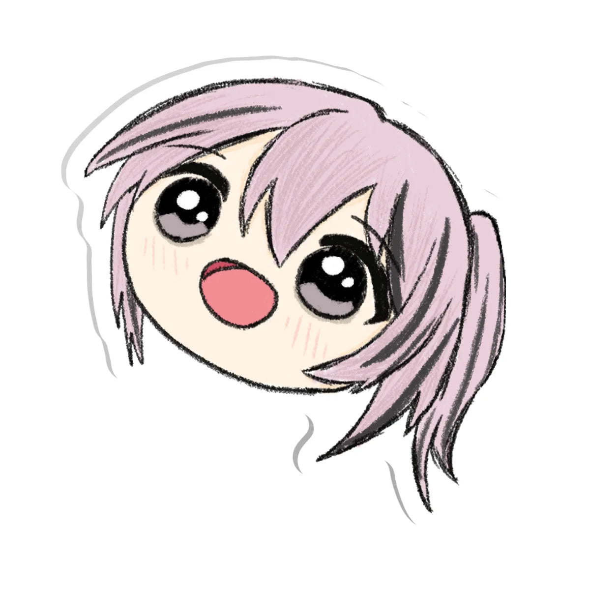 Ash Blossom "Cheeb Head" Pin