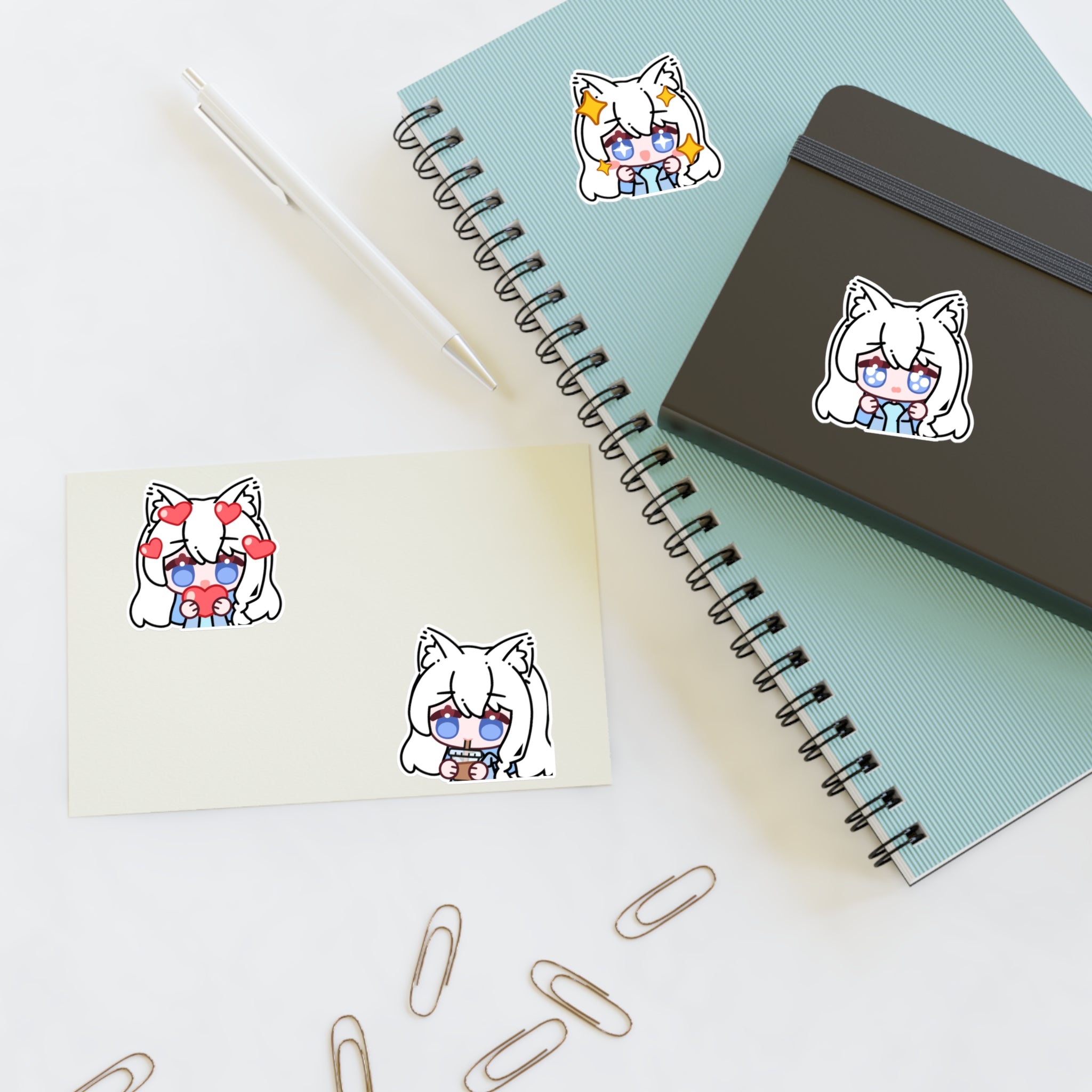 CelestialReira "Chibi Emotes" Stickersheet