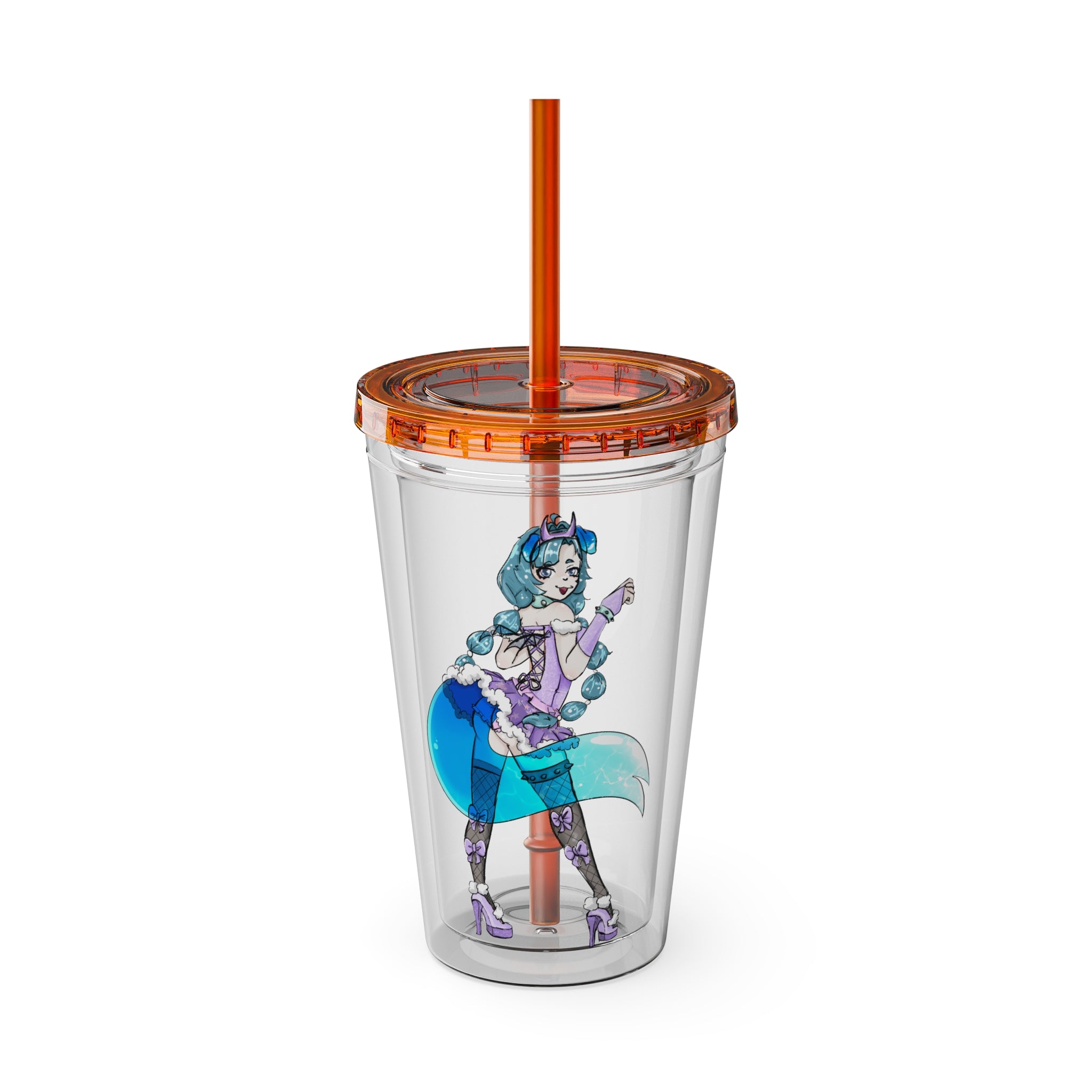 ShinyTinsel "Cheeky" Acrylic Tumbler