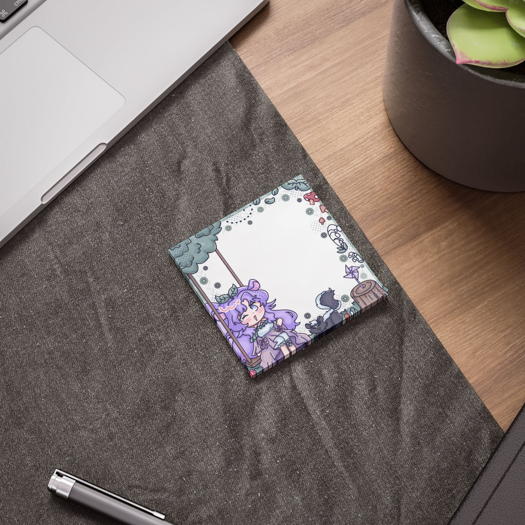 VerbenaVT "Chibi Swing" Sticky Notes