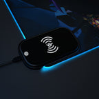 MajoraDragoon LED XL Deskmat w/ Wireless Charging