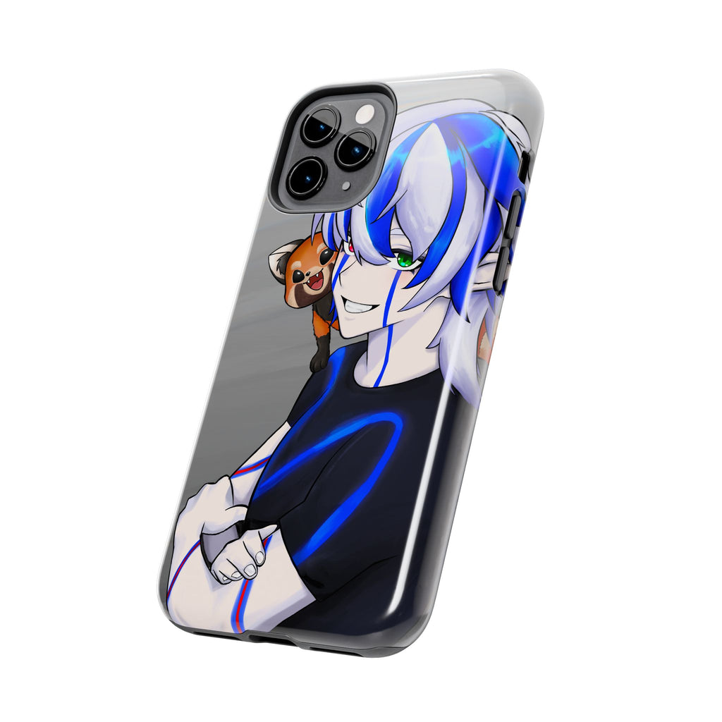 Ray Xash "Red Panda Companion" Phone Case