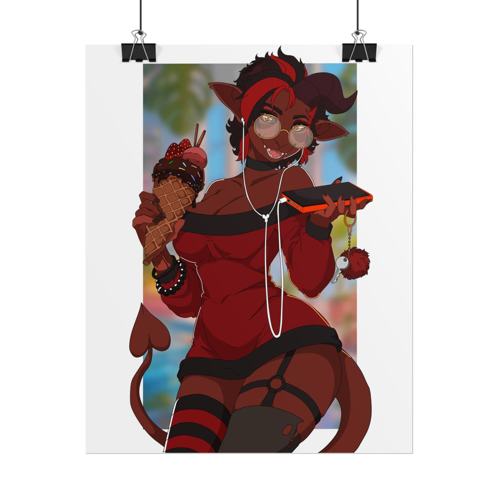 Chow Down "Summer Fur" Poster