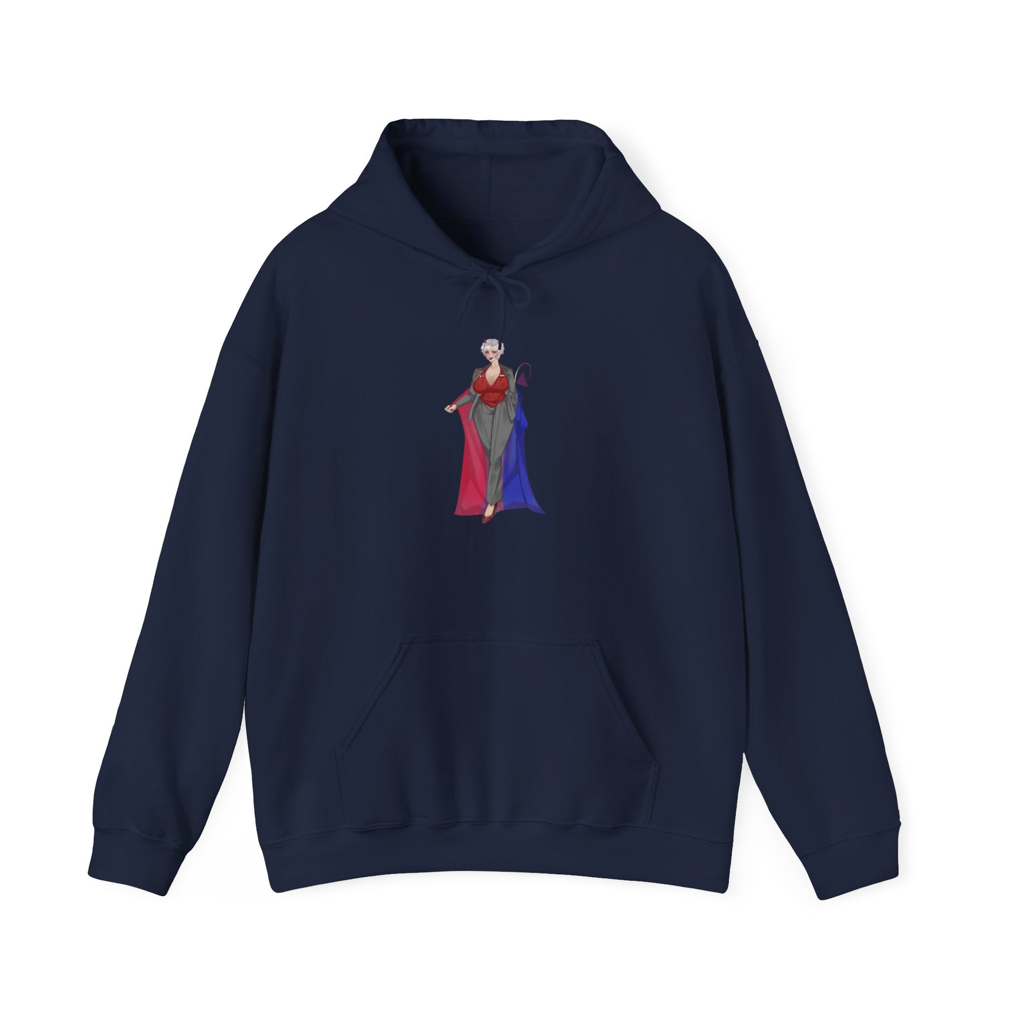 BasicallyVal "Red and Blue" Hoodie