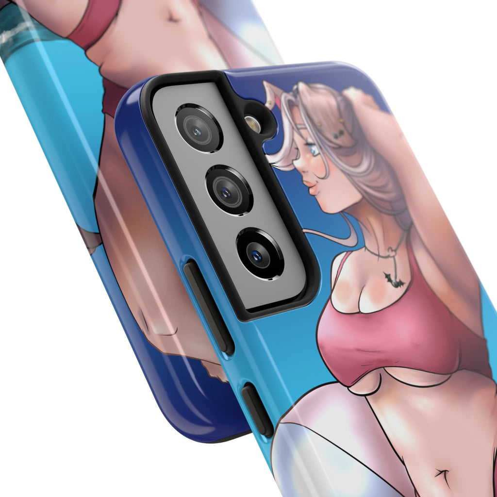 Luna Rainn "Beach Pup" Tough Phone Case