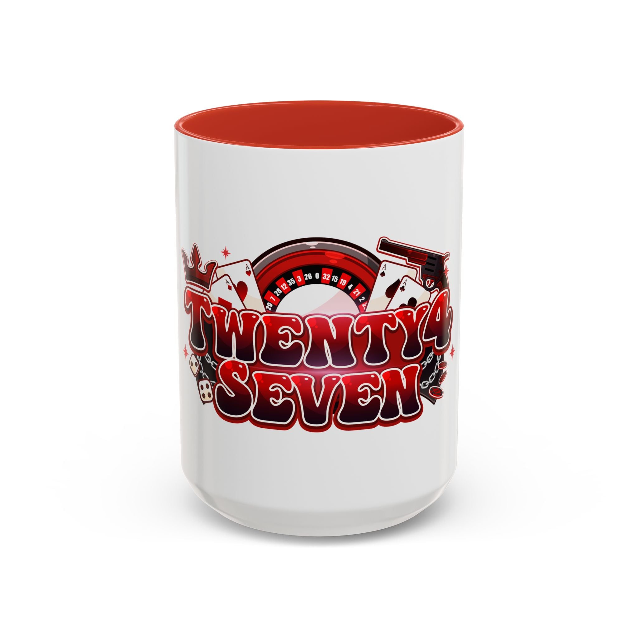 Twenty4Seven "Logo" Accent Mug