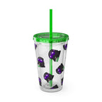 XXNerfy "Sipping on Something Sinister" Acrylic Tumbler
