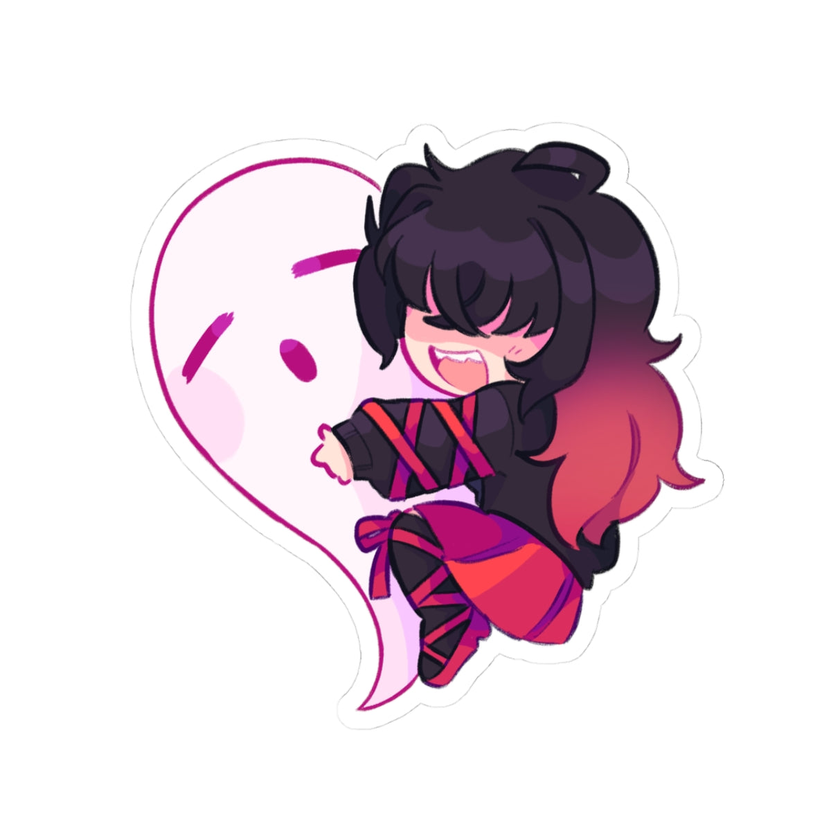 Haunted Mari Sticker