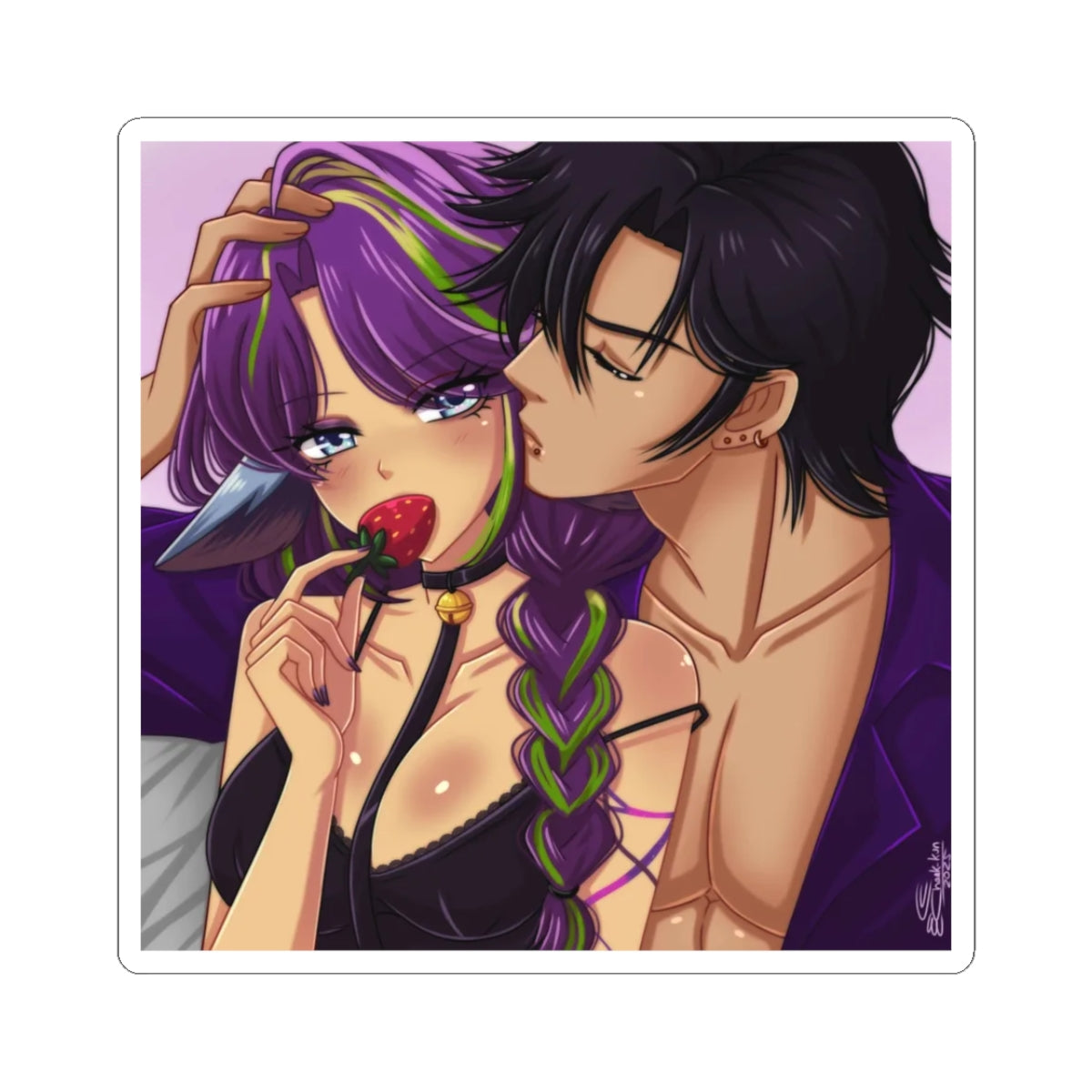 Amefloof "Kissy" Sticker