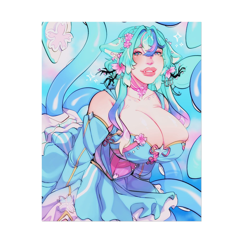 Eggie Weggie "Blossom Tide" Poster