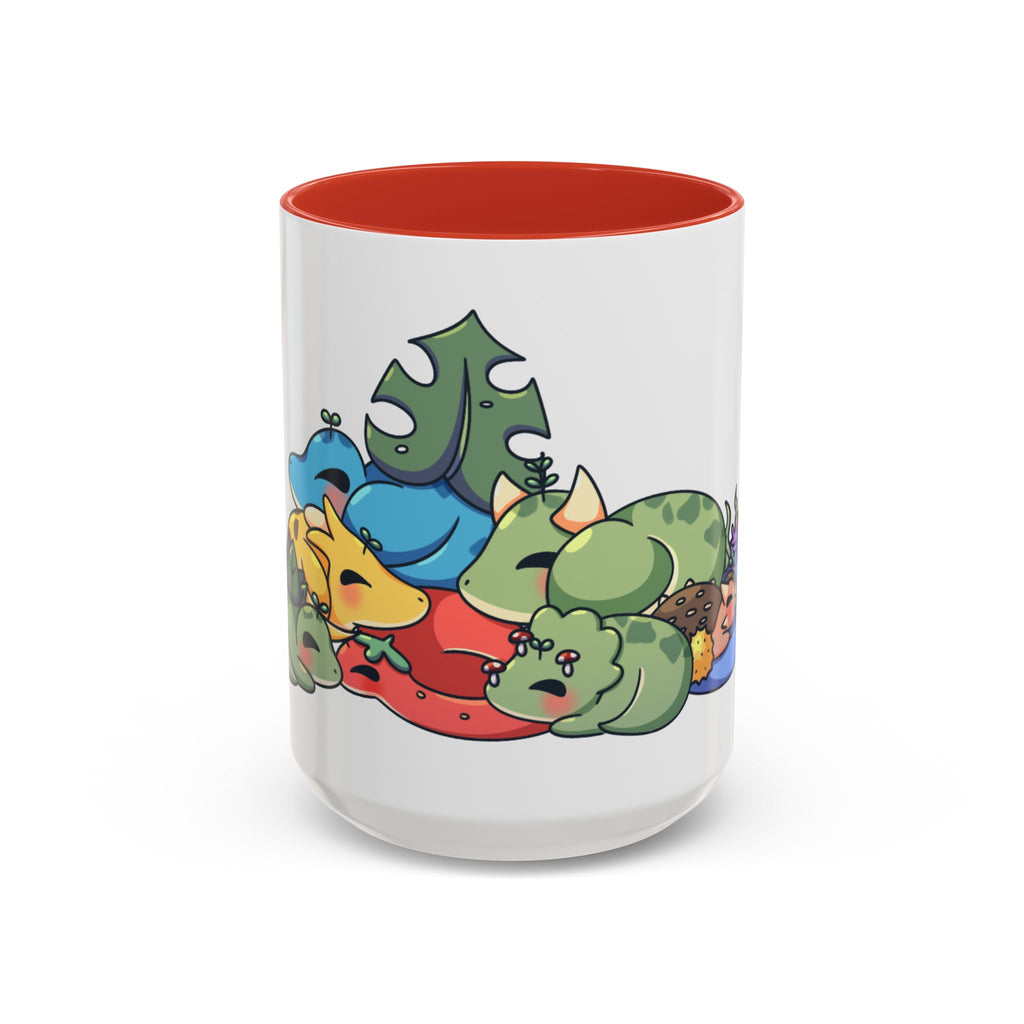 DinoSpr0ut "Family Nap" Mug