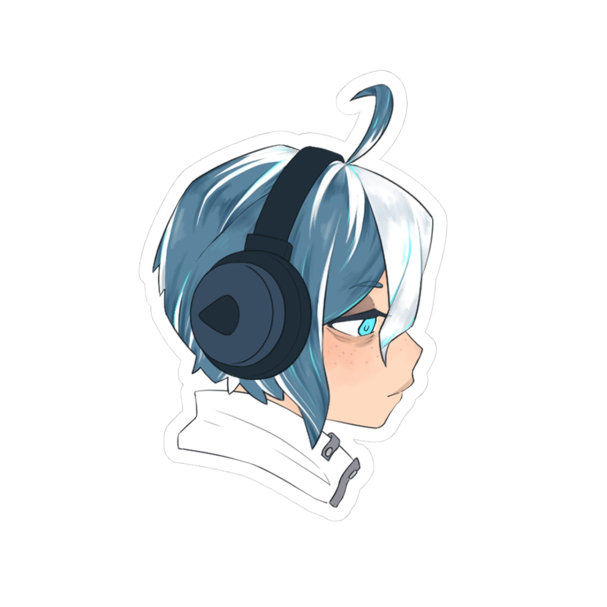 RipTideKai "Sharkphones" Sticker