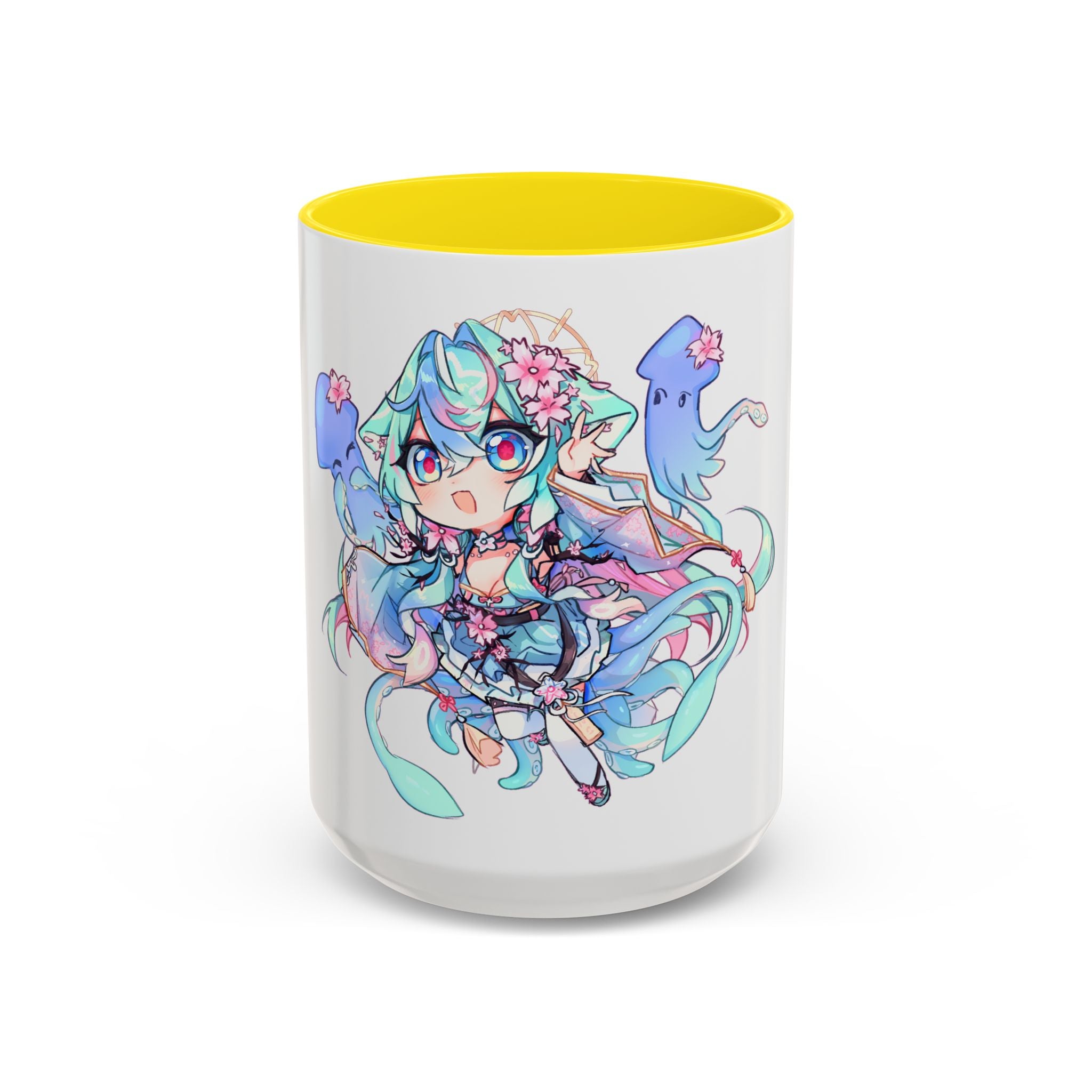 Eggie Weggie "Squid Friends" Accent Mug