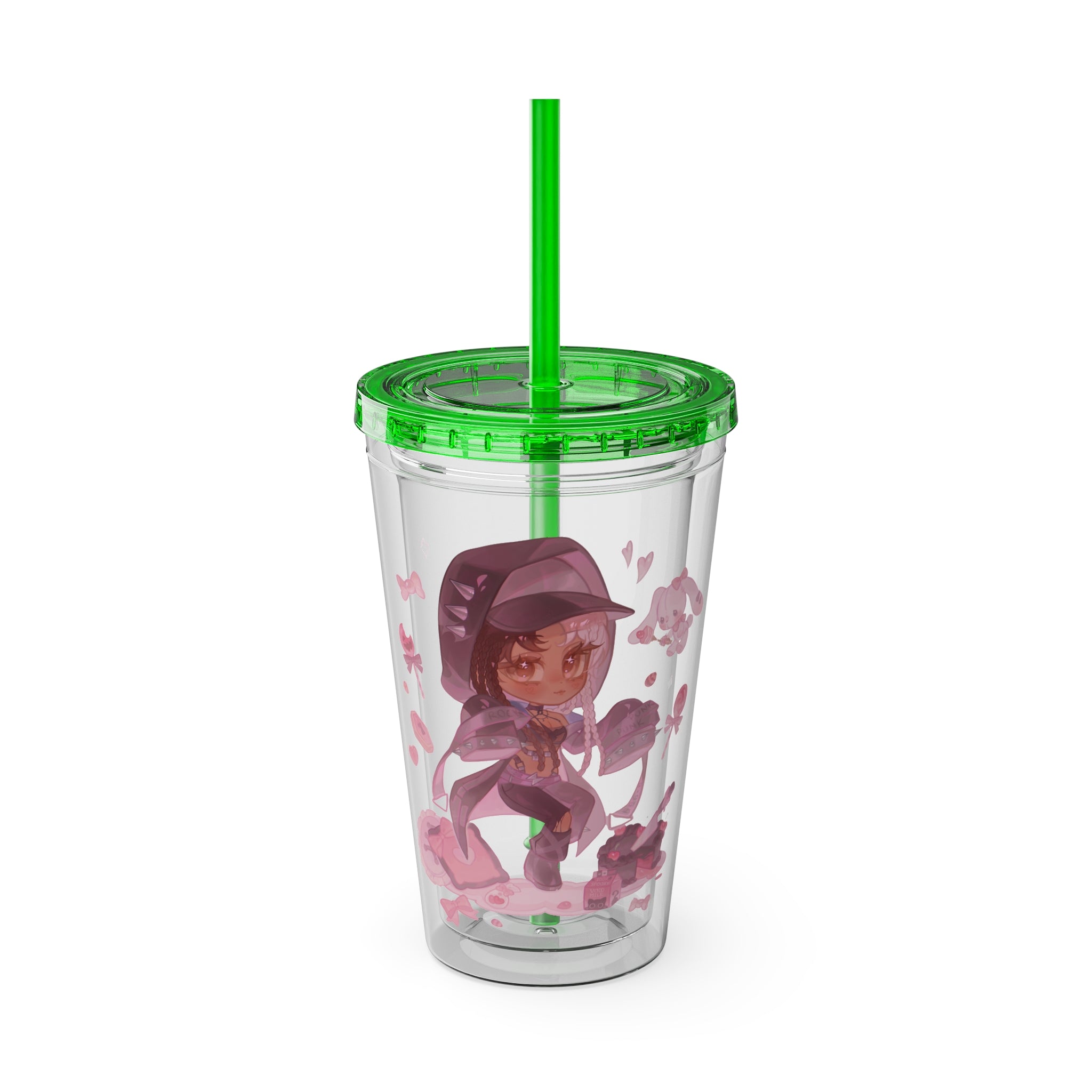 Vintage Luna "Punk Rock" Tumbler