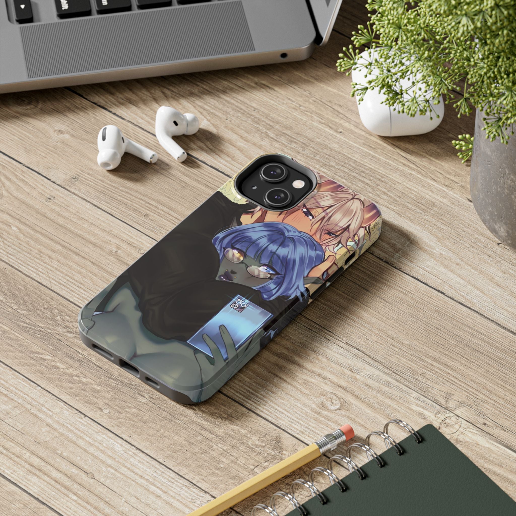 BasicallyVal "Selfie" Tough Phonecase
