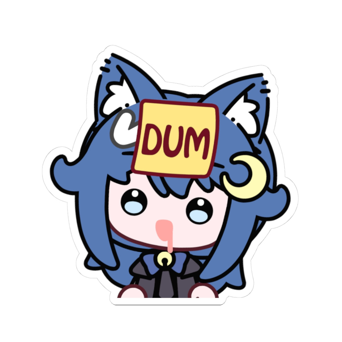 Moonlittle "Dum" Sticker