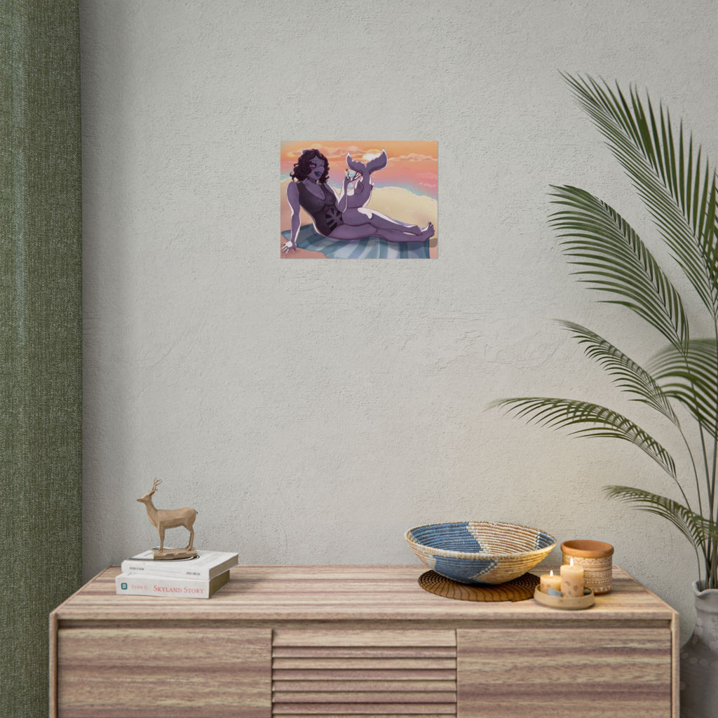 DeepDenizen "Malibu Cheers" Poster