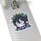 Mycena Xanh "Flora Crown" Sticker