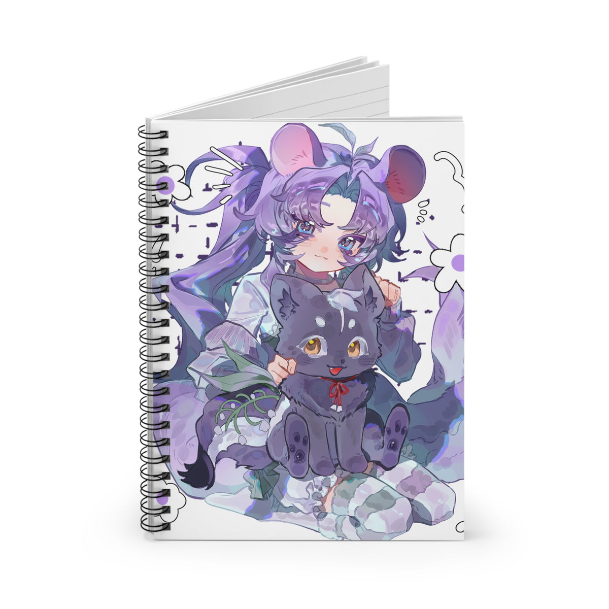 VerbenaVT "Cuddle Friends" Notebook