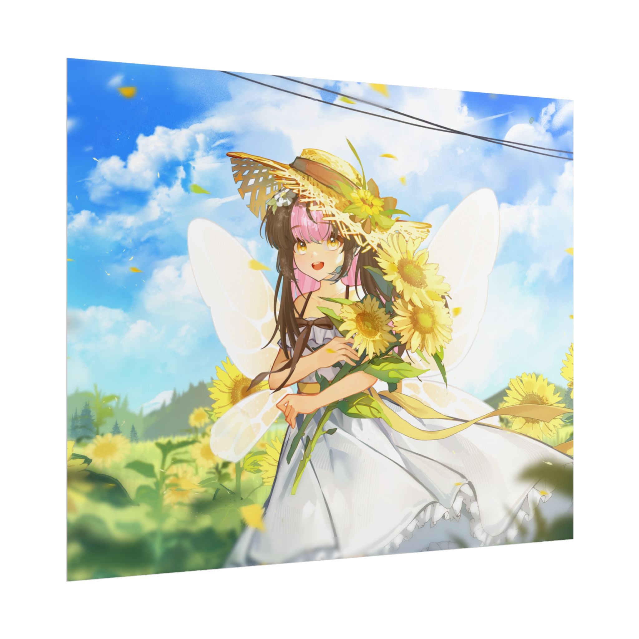 Lychibe "Sunflower Field" Poster