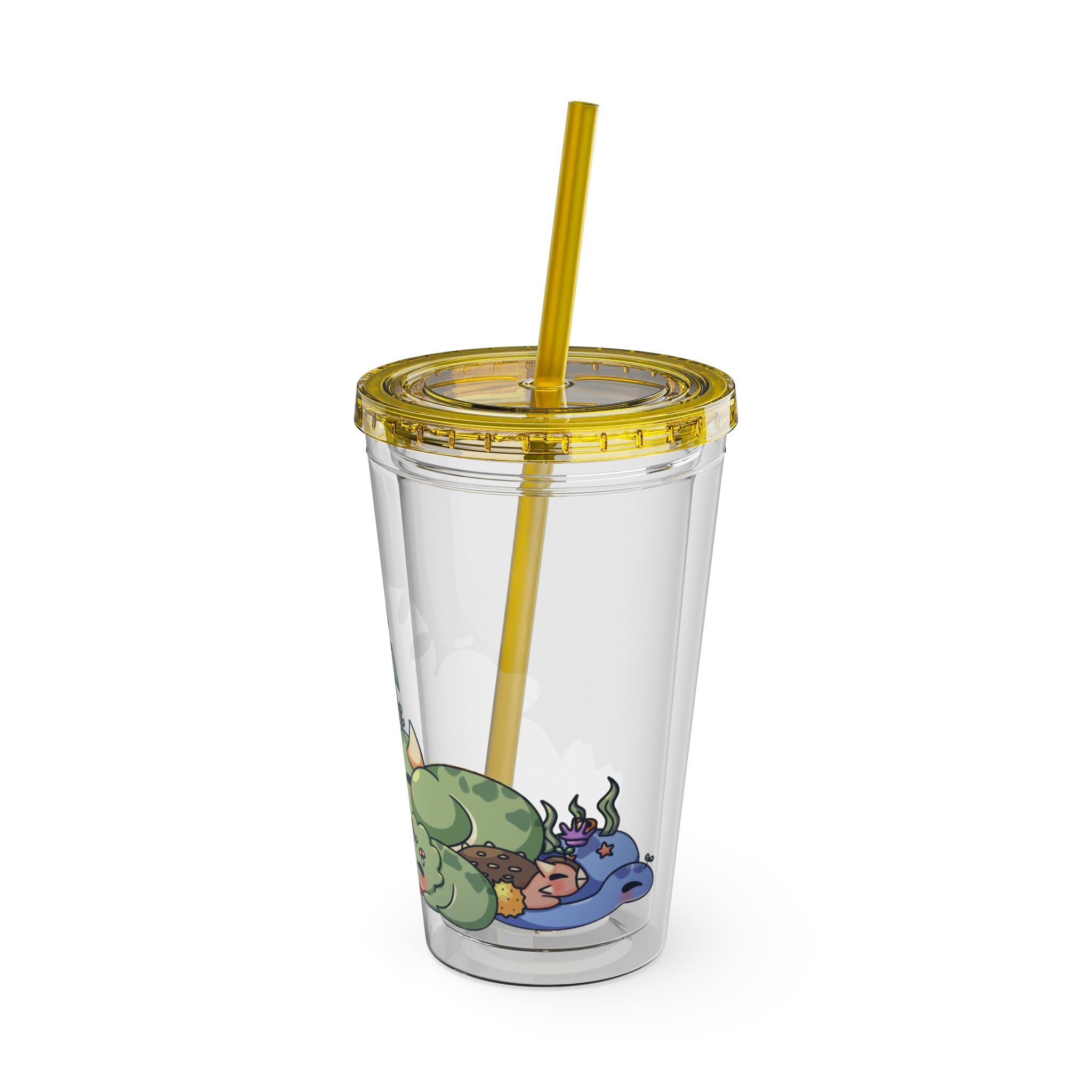 DinoSpr0ut "Family Nap" Tumbler
