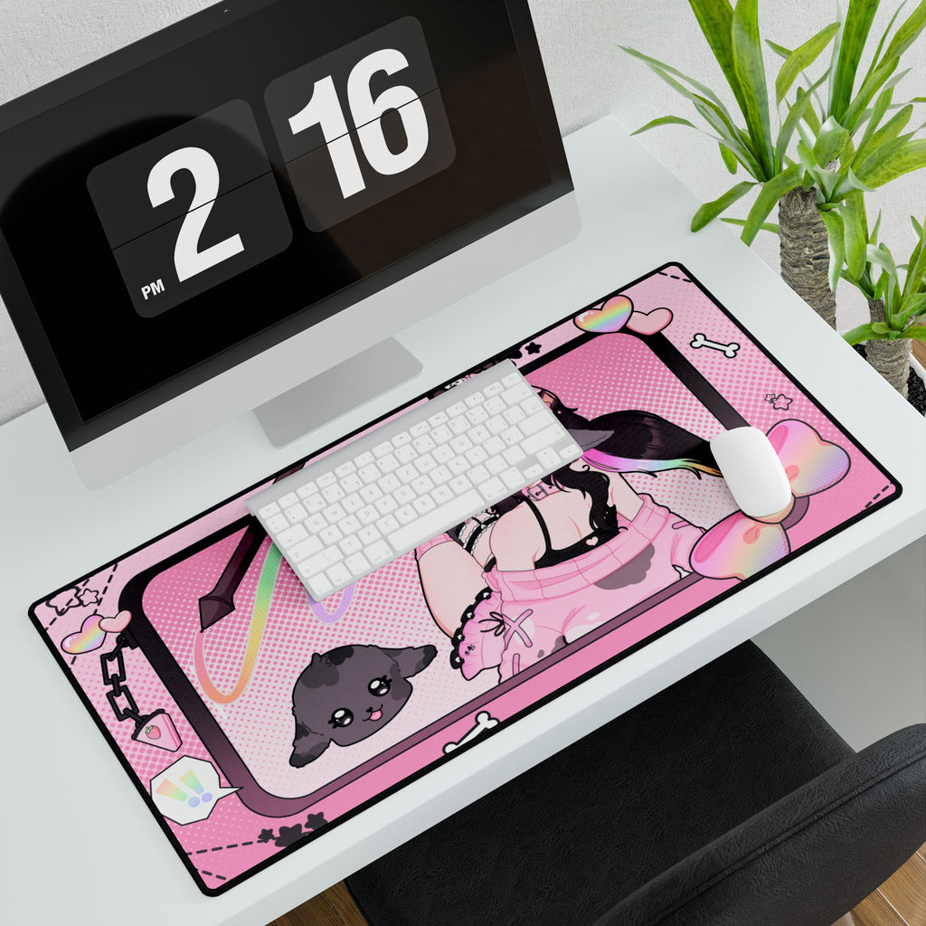 YorkiTeabagz XL Plus Deskmat