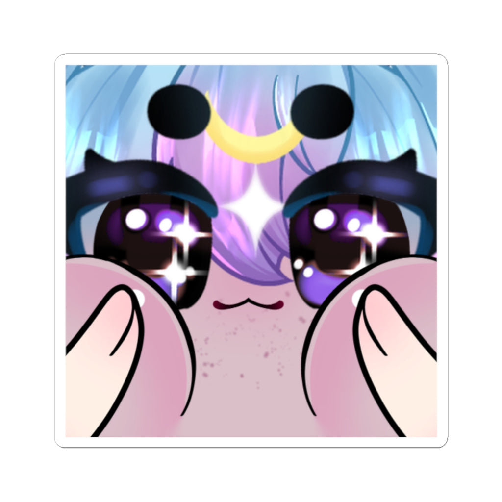 echosofferra "Cheek Squish" Sticker