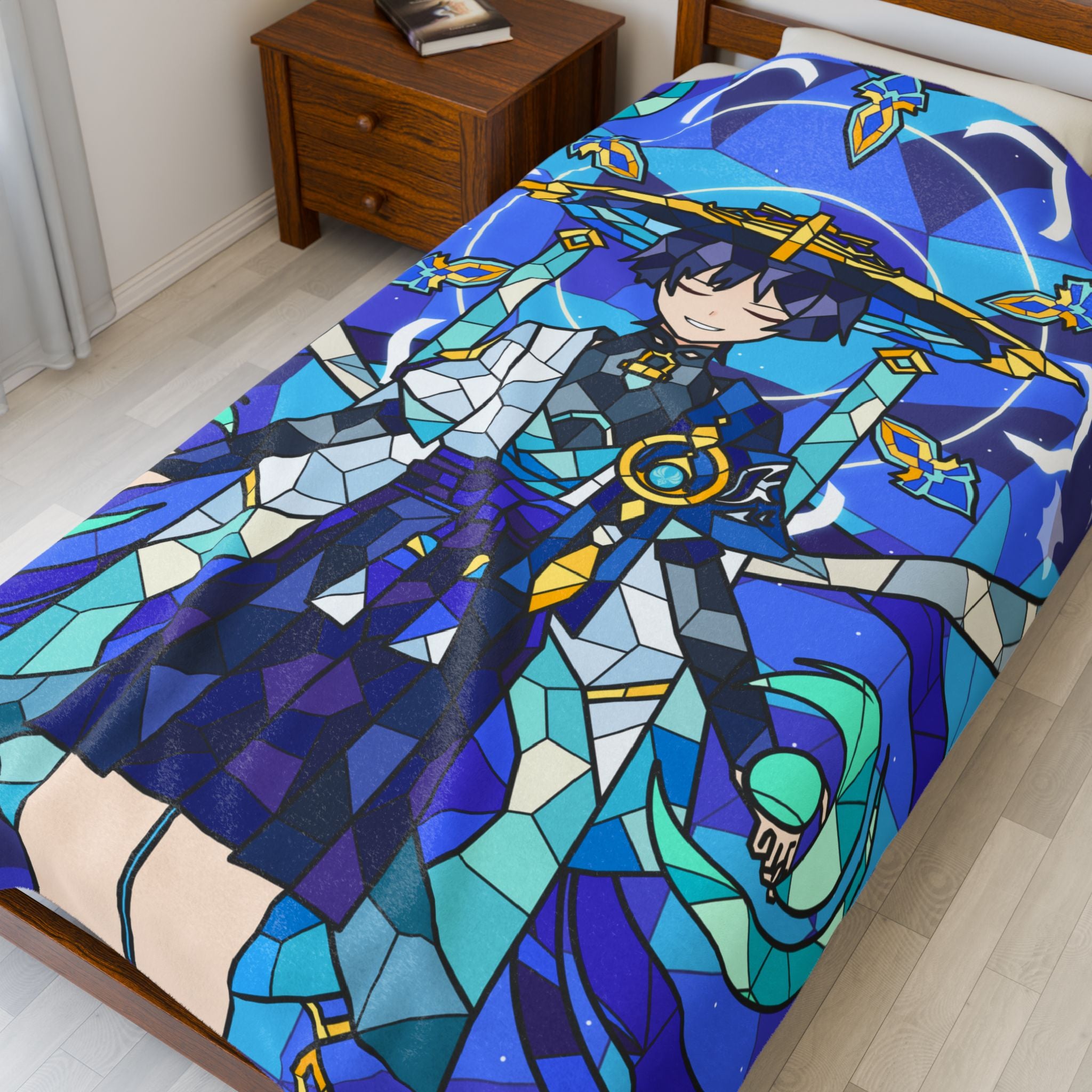 Wanderer | Scaramouche Plush Throw Blanket