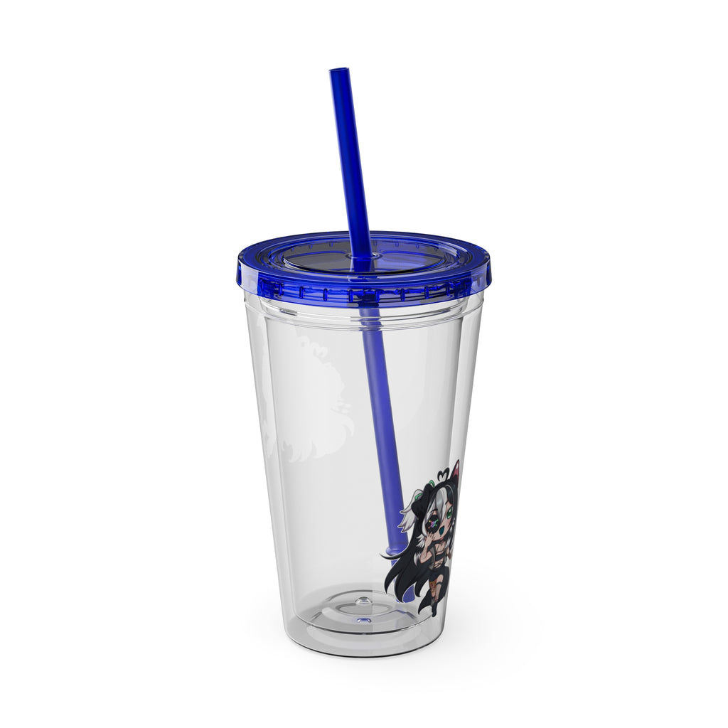 dognamedKats "Chibi Friends" Acrylic Tumbler