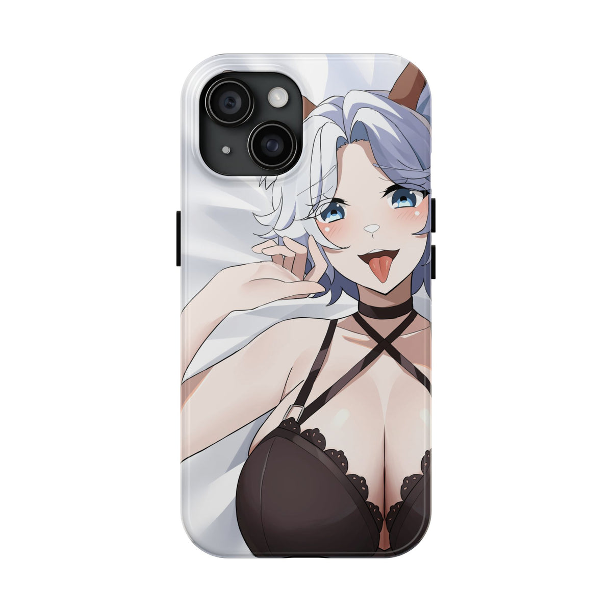 hauntedcorgi "Tongue Out" Phone Case