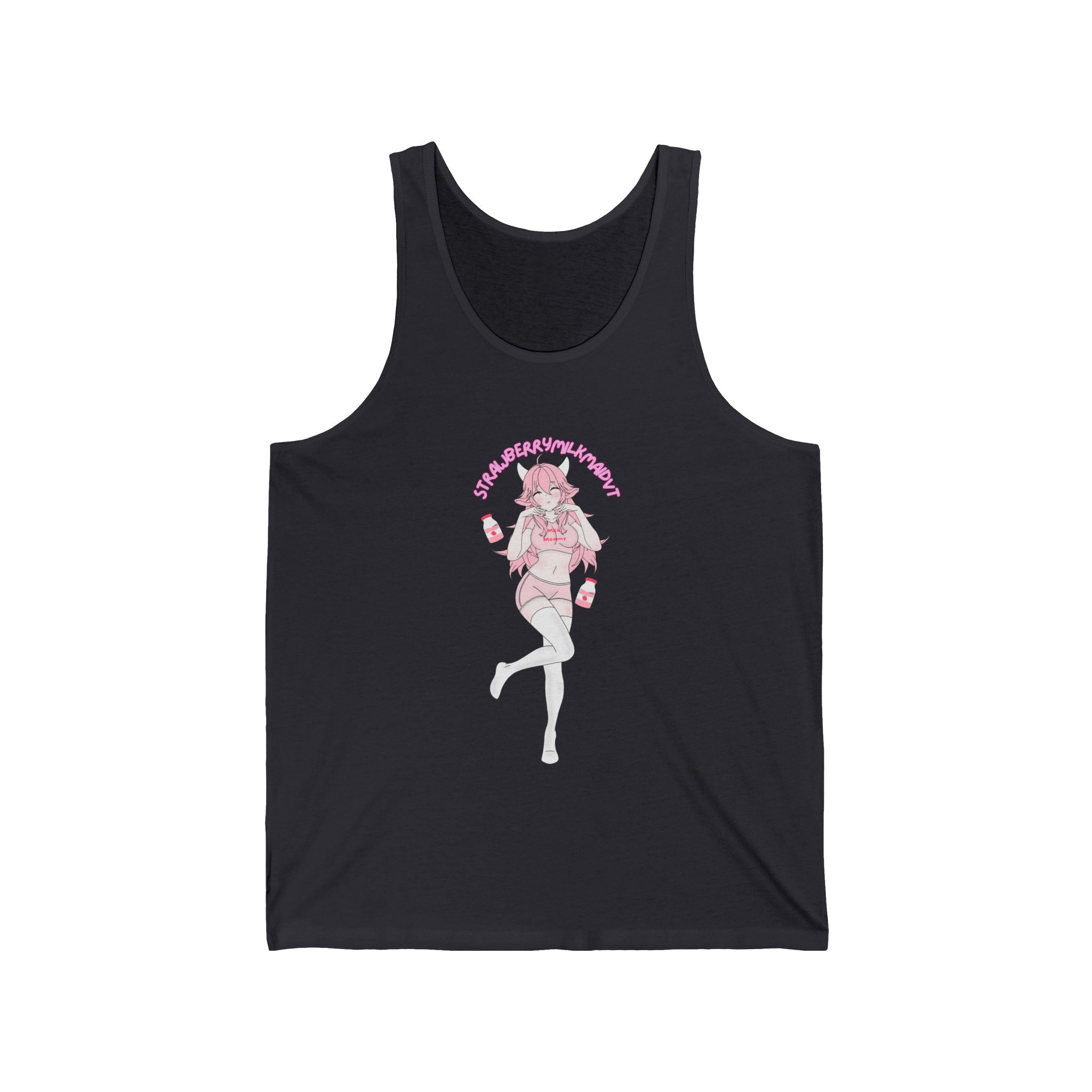 StrawberryMilkMaid "Logo Pose" Tanktop