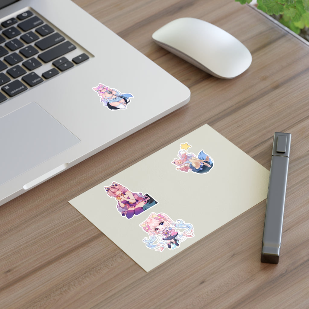 Nighty Neko Sticker Sheet