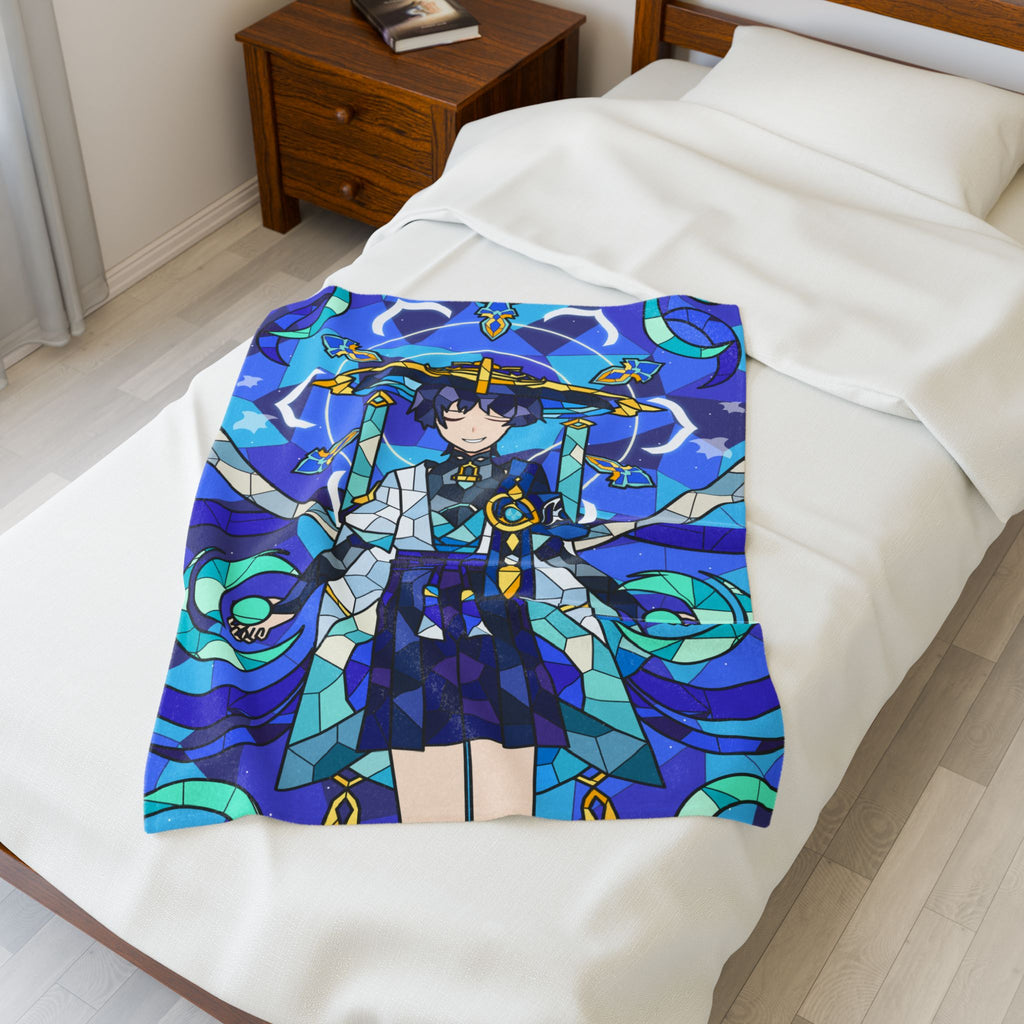 Wanderer | Scaramouche Plush Throw Blanket