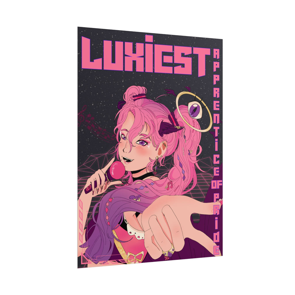 Luxiest "Cyber Idol" Poster