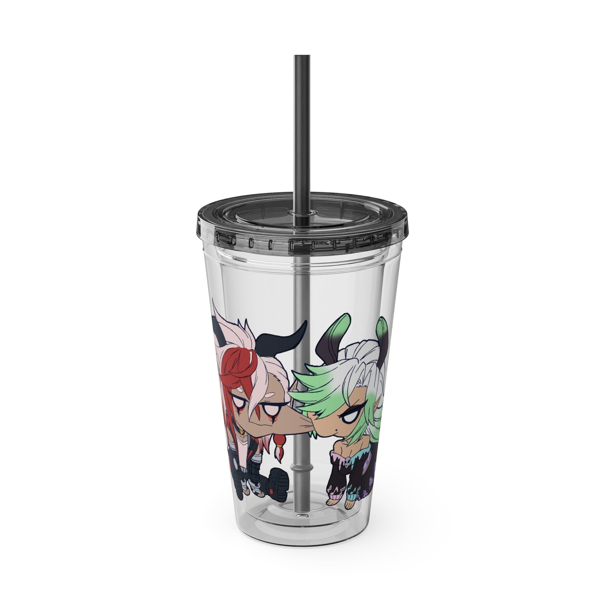 TwylaStyx "Om Nom" Acrylic Tumbler