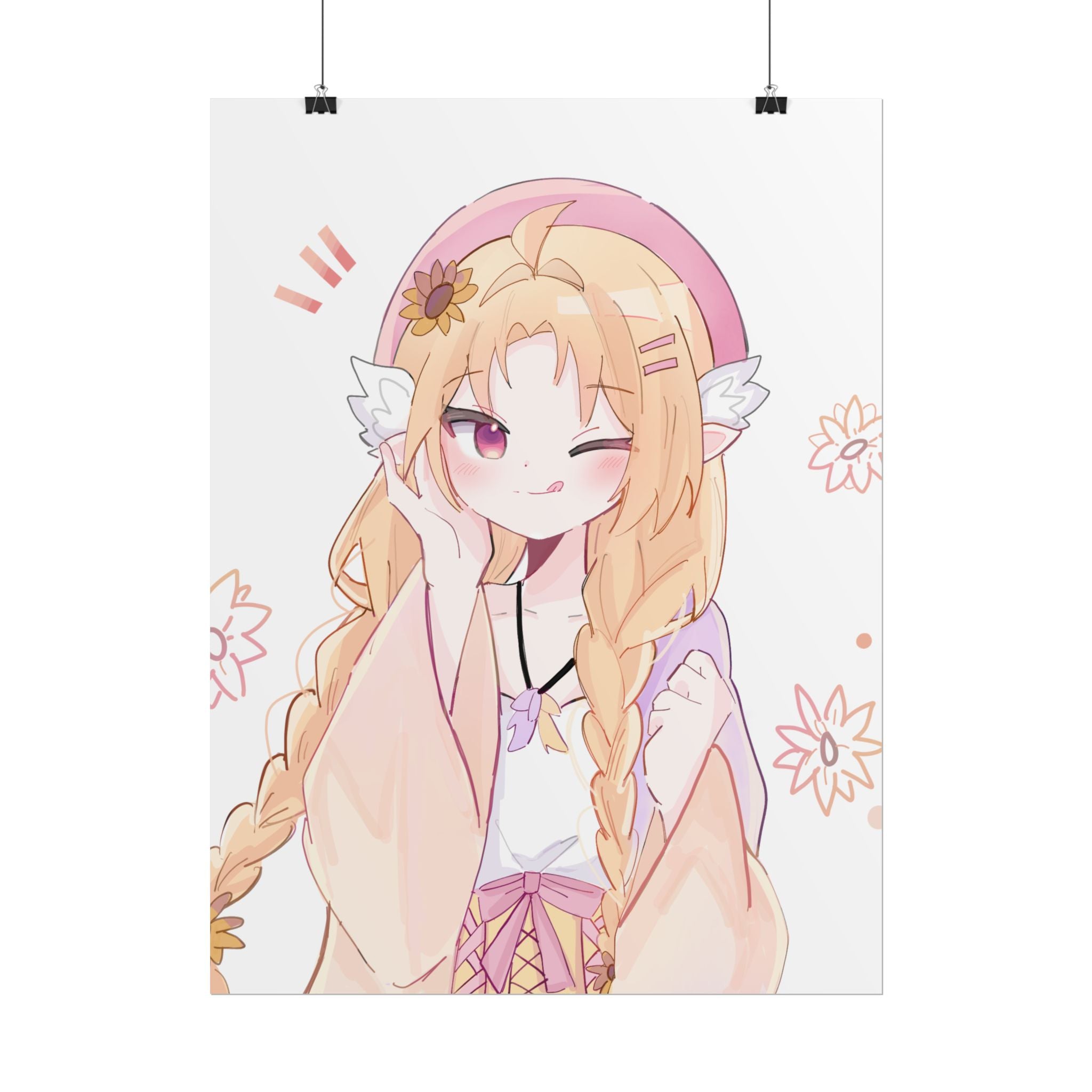 Momo Morning "Wink" Poster