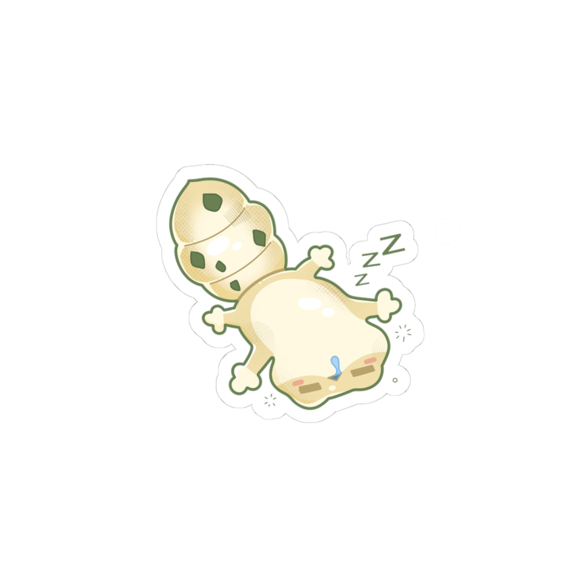 Aliza Gekkota "Bones Sploot" Sticker