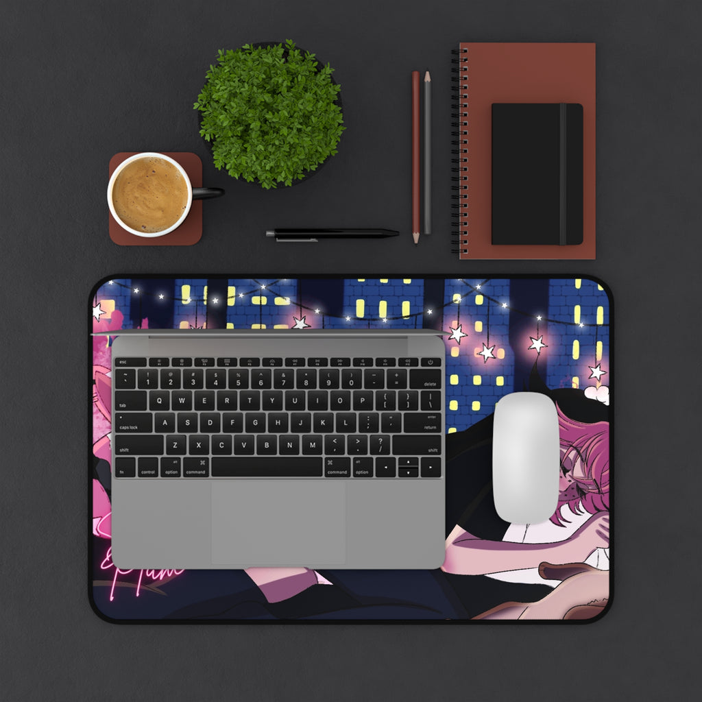 Solace Plum Sleeping Deskmat