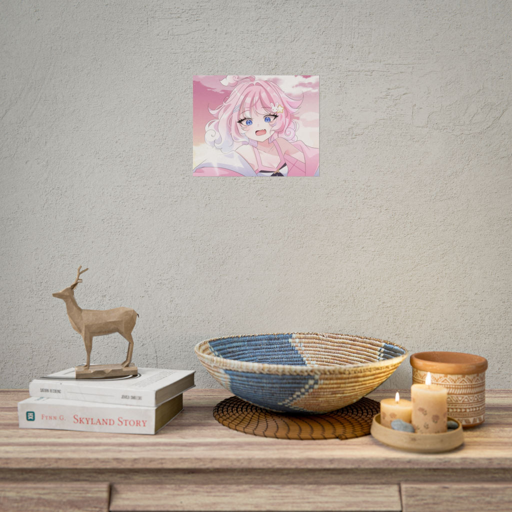 NyoomiePiyu Pink Sky Poster