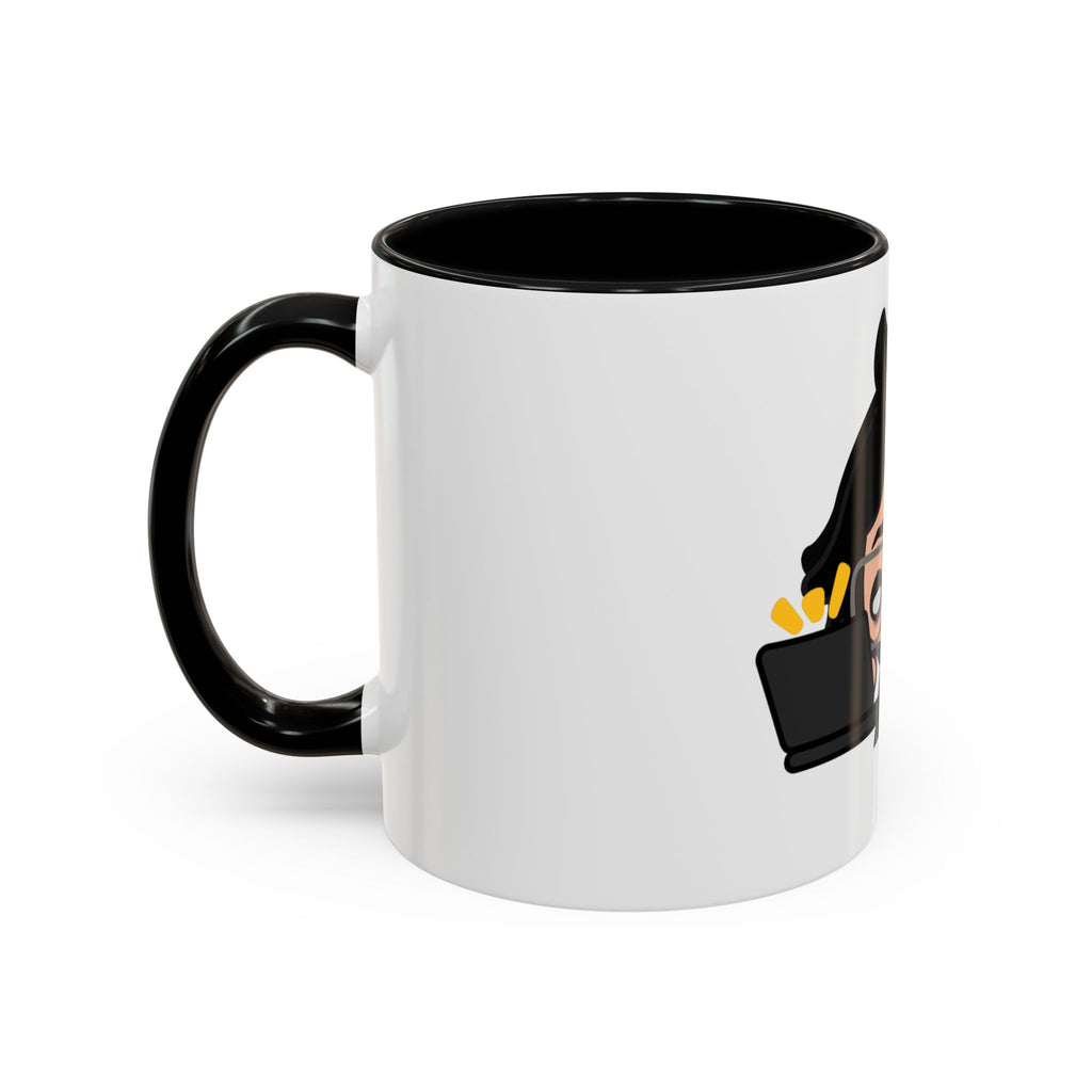 RyoPlaying "Exhausted" Accent Mug