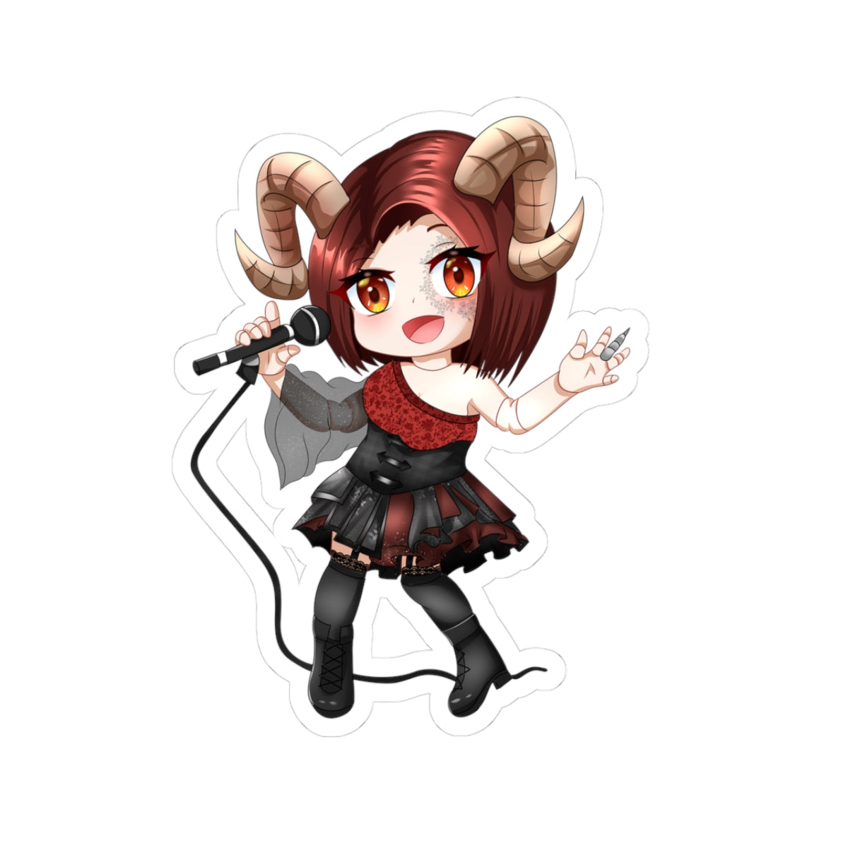 Singing Haruluna Sticker