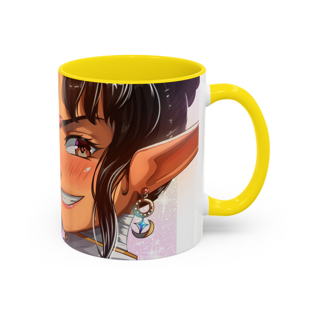 LadyKnightLynk "HBD" Accent Mug