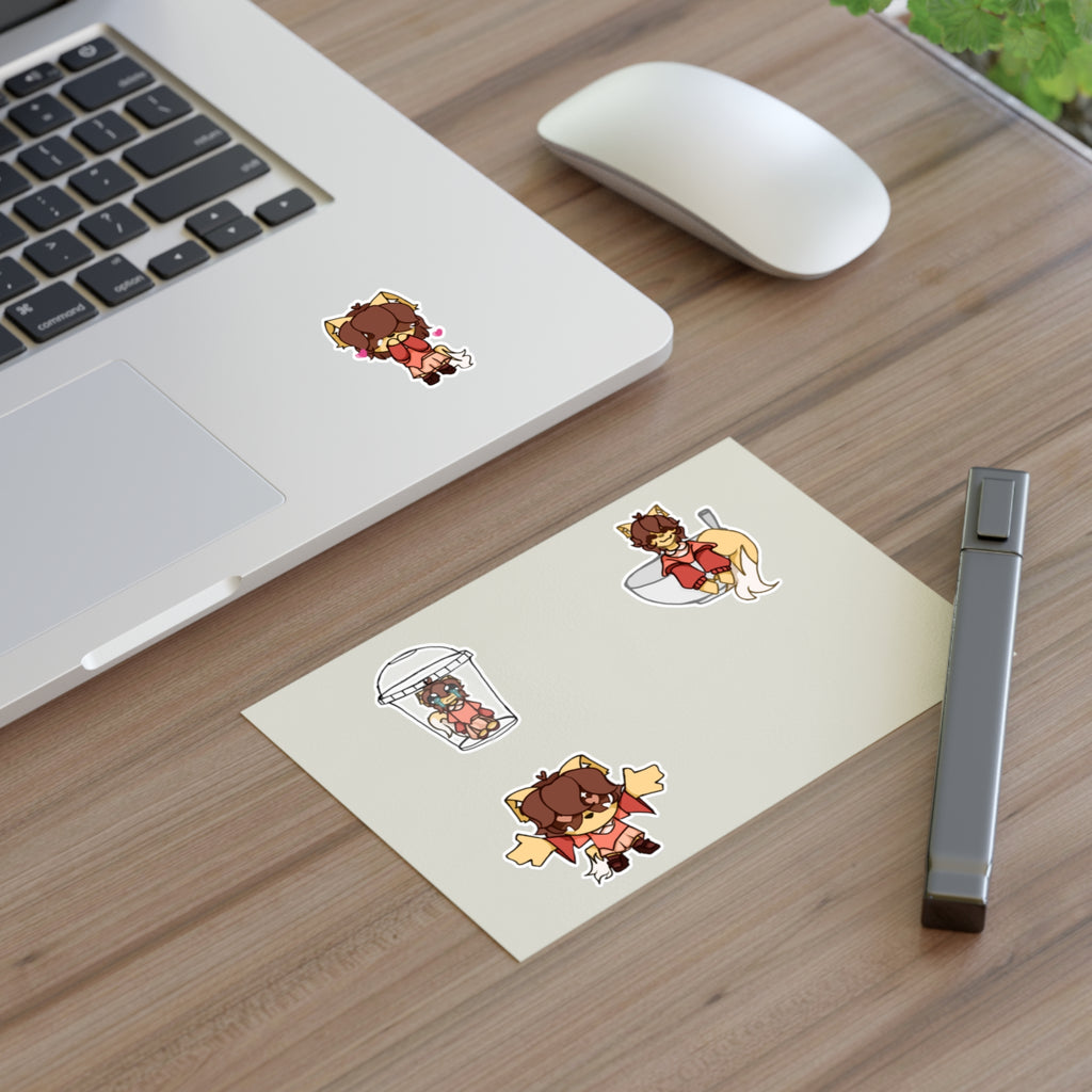 WoofWolf "Horsing around" Sticker Sheet