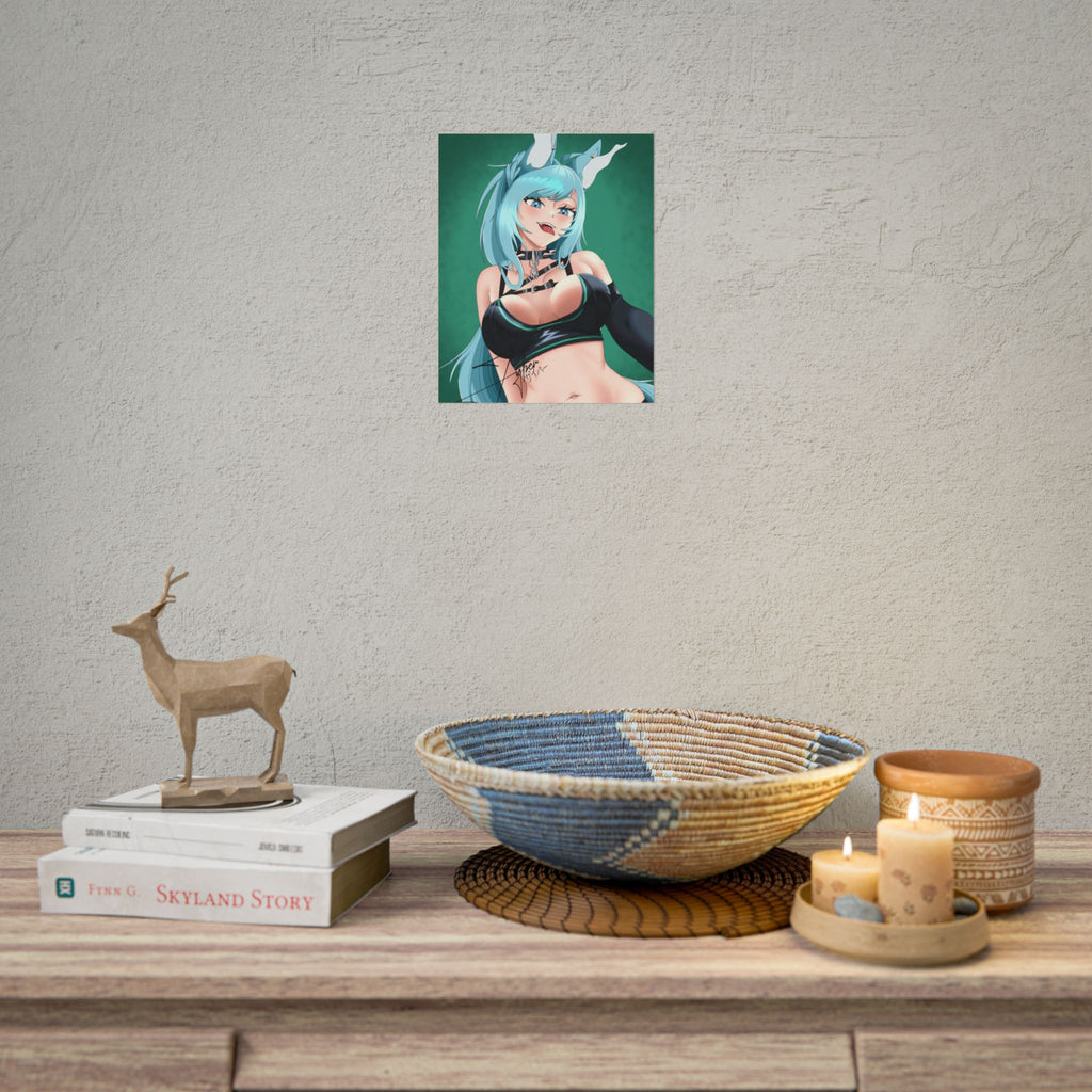 ZyberVT "Tongue Out" Poster