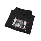 Solace Plum BW "Blep" Designer Hoodie