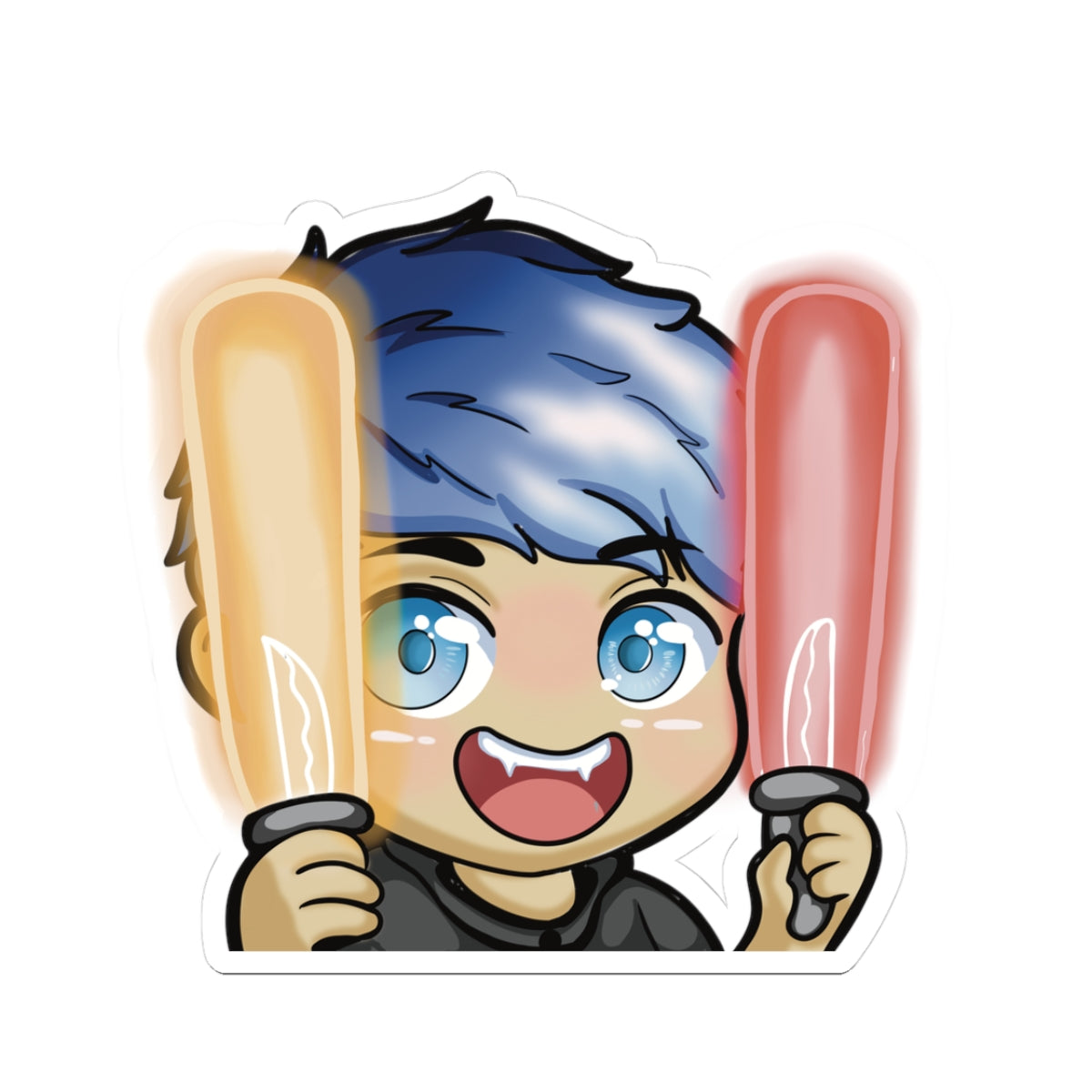 PsychoDaddySam "Lights" Sticker