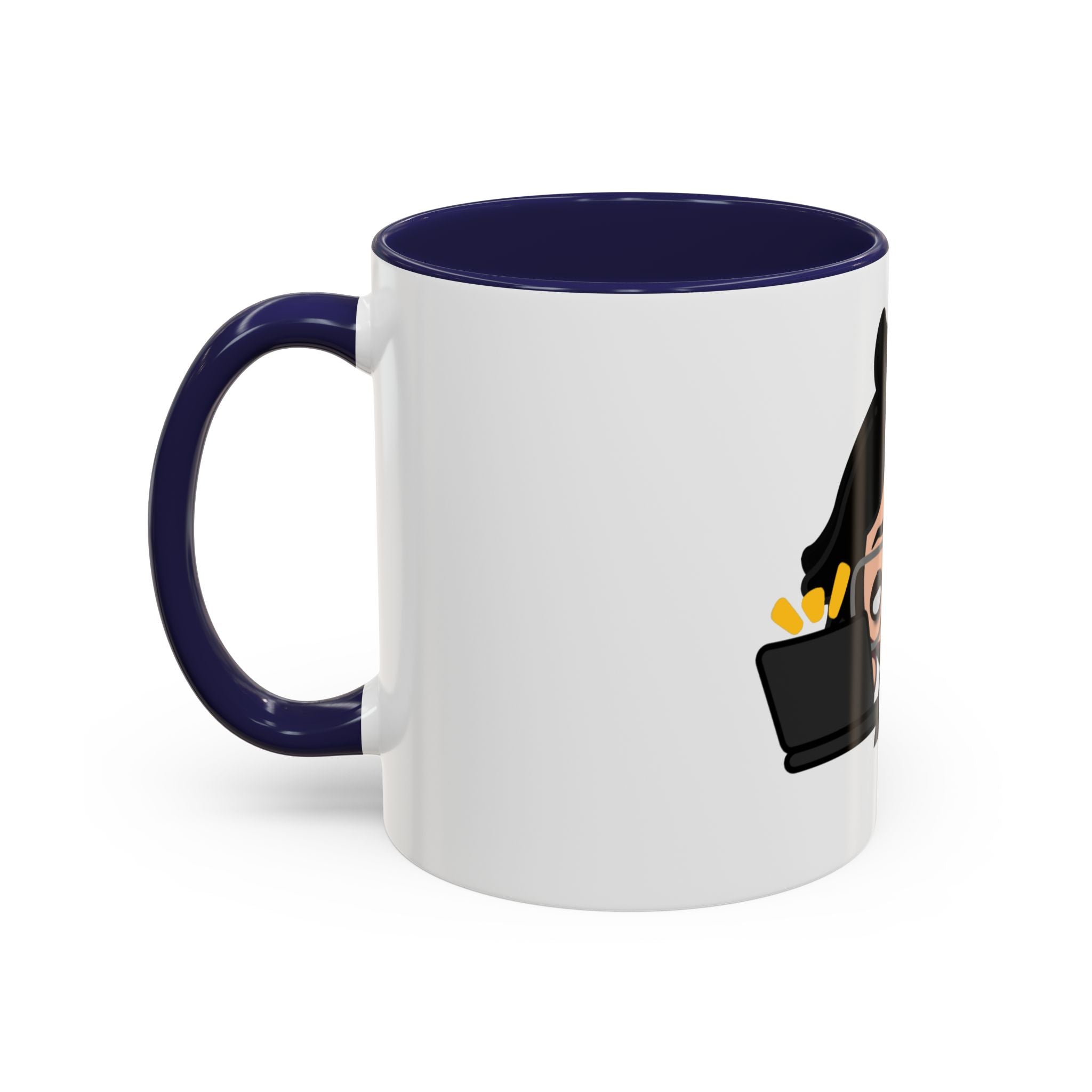 RyoPlaying "Exhausted" Accent Mug